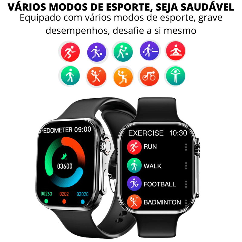 Smartwatch SE Ultra Series 8 | iPhone e Android.