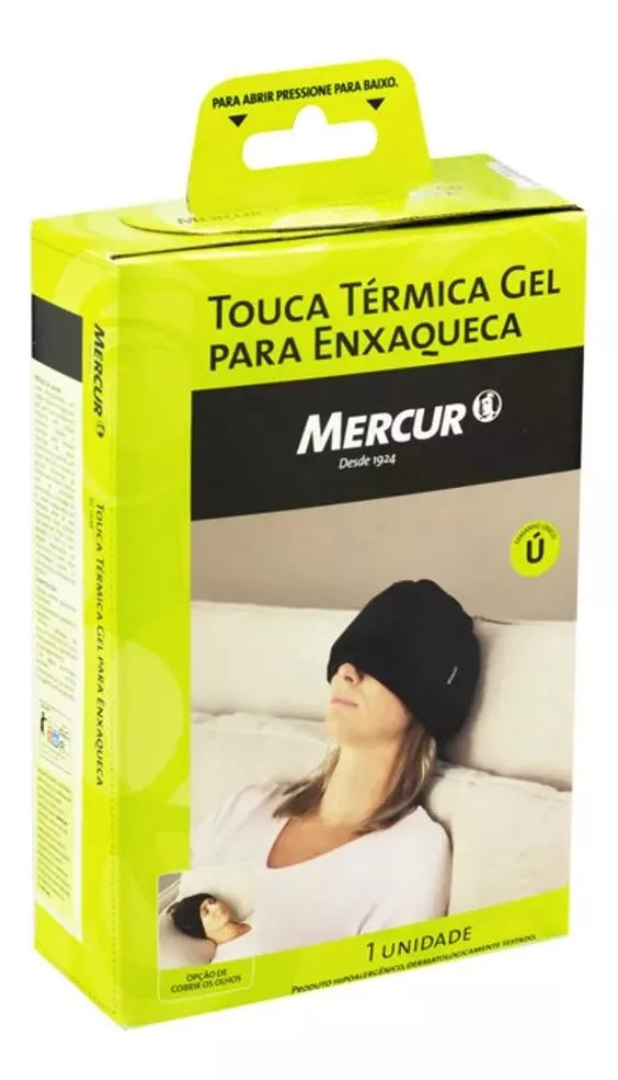 ToucaCura® touca para Enxaqueca Unisex - Sinusite - Febre