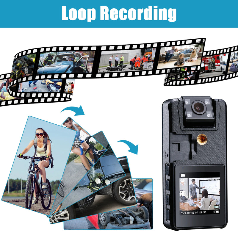 Camera Mini A39 Full HD 1080P  3000mAh Filmadora Cam Pequena 180° Rotativa Bicicleta Câmera Esportes DV Carro DVR Vandlion