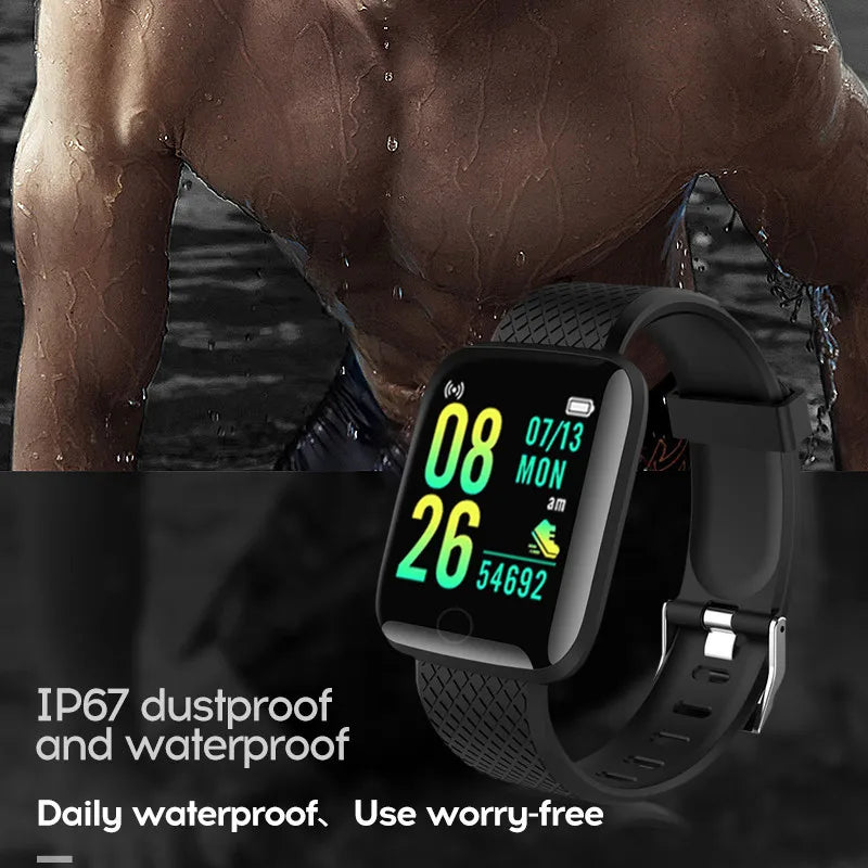 Smart Watch D13 relógio inteligente em Português masculino/feminino pressão arterial à prova água smartwatch  monitor de freqüência cardíaca fitness rastreador relógio esporte para Android IOS